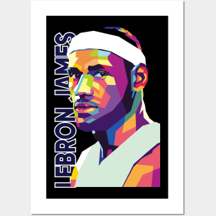 Lebron James pop art Posters and Art